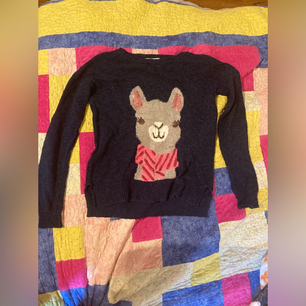 Llama sweater